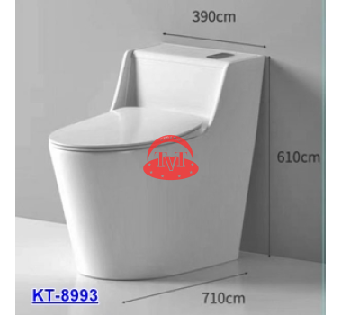 Bàn Cầu Liền Khối Kante KT-8893