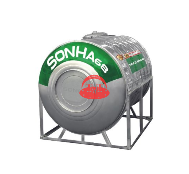 Bồn nước inox Sơn Hà 68 từ 500 lít 2000 lít ngang