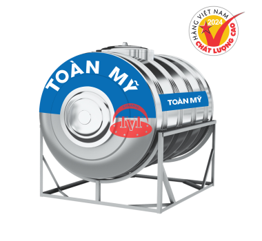 Bồn nước inox Toàn Mỹ ngang từ 500L đến 5000L