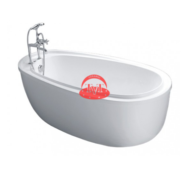 Bồn tắm Caesar AT6480 lập thể chân yếm 1,8m