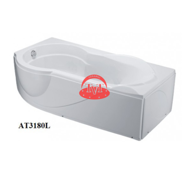 Bồn tắm chân yếm 1,8M CAESAR AT3180L-R