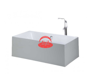 Bồn tắm lập thể chân yếm Caesar AT6250 1,55m