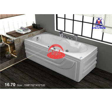 Bồn tắm nằm Việt Mỹ 16-70