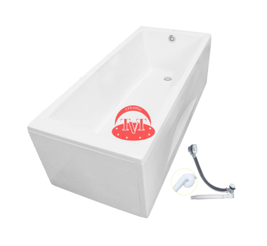 Bồn tắm yếm TOTO PAY1725VC#W/TVBF411 nhựa 17m gồm bộ xả thải