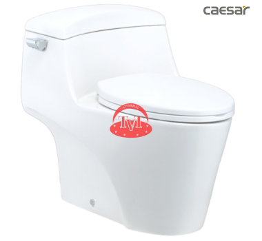 Bàn cầu Caesar C1353 1 khối