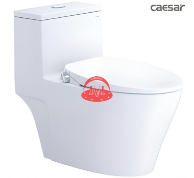Bồn Cầu Nắp Rửa Cơ Caesar C1356F/TAF060 1 khối