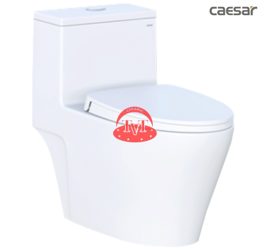 Bàn cầu Caesar CD1356 1 khối