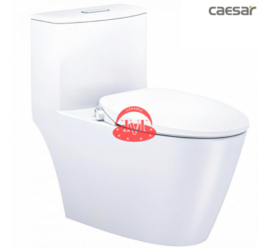 Bàn Cầu Nắp Rửa Cơ CAESAR C1363F/TAF060 1 Khối