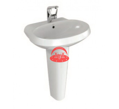 Chậu Lavabo Chân Dài Treo Tường American Standard La Vita WP-F511-F711