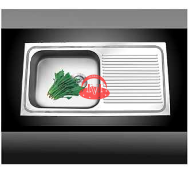 Chậu rửa đơn Toàn Mỹ 1 hộc 1 cánh AX1-2