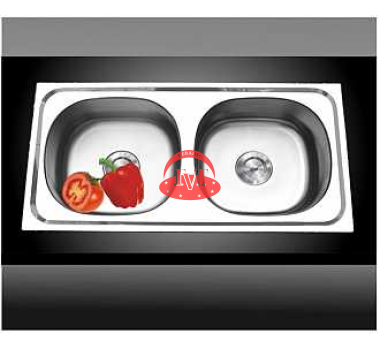 Chậu rửa Toàn Mỹ  inox 2 ngăn AS2-0