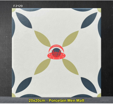 Gạch trang trí Trung Quốc 20x20cm F2120