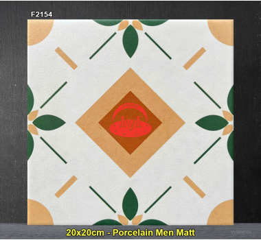 Gạch trang trí Trung Quốc 20x20cm F2154