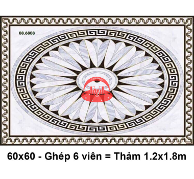 Gạch thảm Tasa 120x180cm 6808