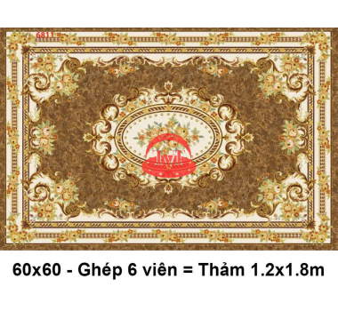 Gạch thảm Tasa 120x180cm 6811
