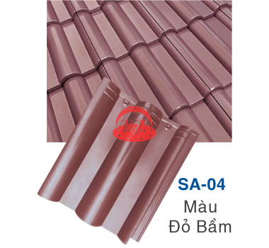 Ngói da trơn sóng nhỏ Sunrise SA-04