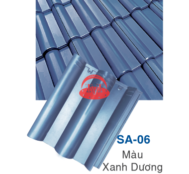 Ngói da trơn sóng nhỏ Sunrise SA-06