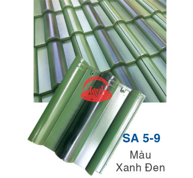 Ngói da trơn sóng nhỏ Sunrise SA-5-9