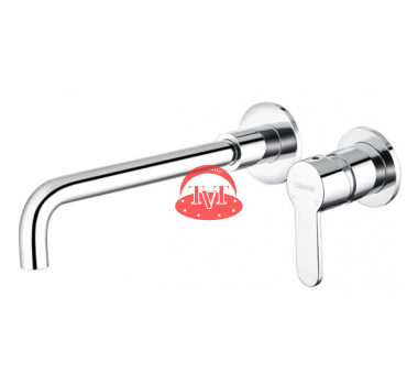 Vòi lavabo gắn tường Caesar B308C nóng lạnh