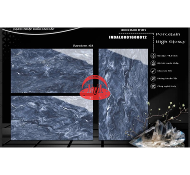 Gạch Ấn Độ 80x160cm INDAL0801600012