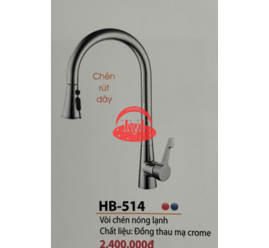 Vòi chén nóng lạnh Haphako HB-514