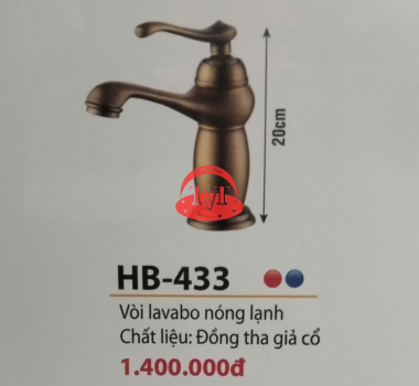 Vòi lavabo Haphako HB-433