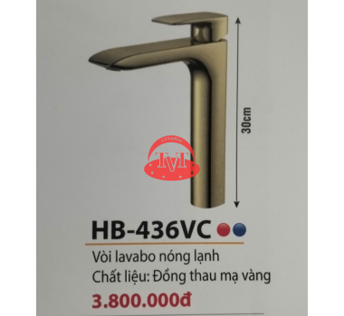 Vòi lavabo Haphako HB-436VC