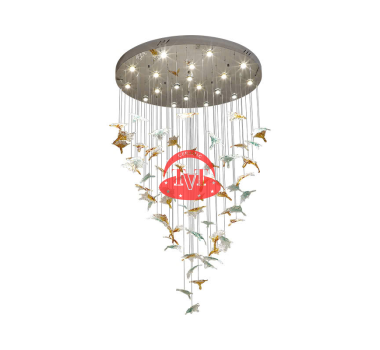 Đèn thả phòng khách cao cấp THD125T1200